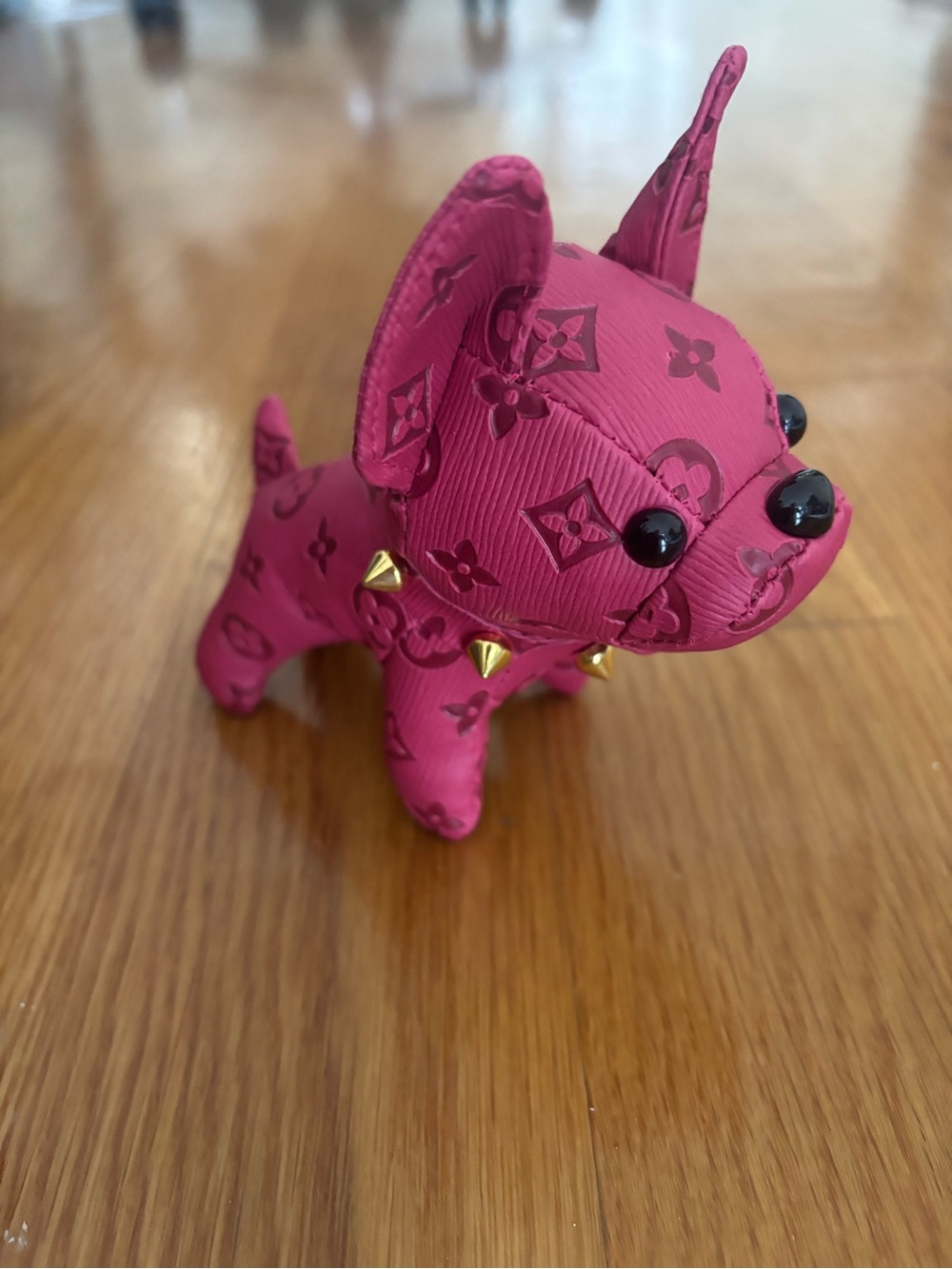 Pink French Bulldog Key or Bag Charm - Picture 6 of 6